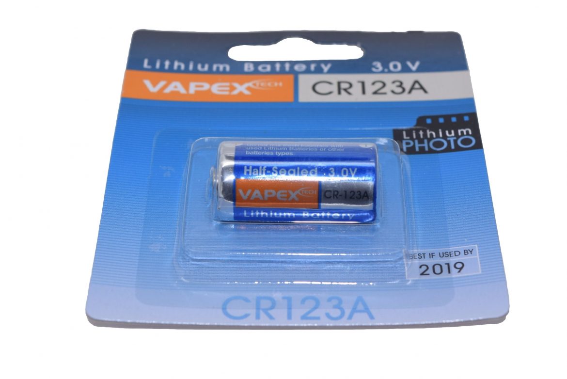 3V Lithium camera battery CR123A Gear Of War